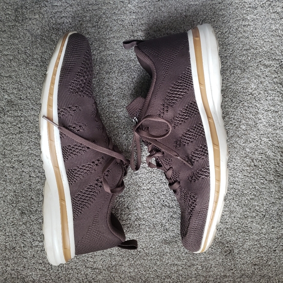 APL Chocolate Brown Women's Techloom‎ Pro Sneakers 10 - Picture 3 of 6